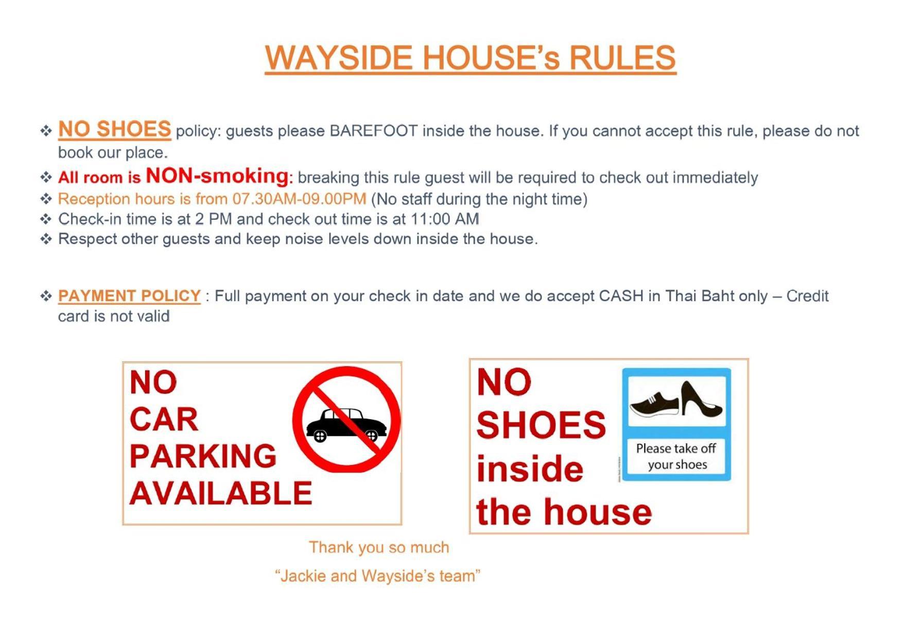 Wayside Guesthouse Chiang Mai Luaran gambar